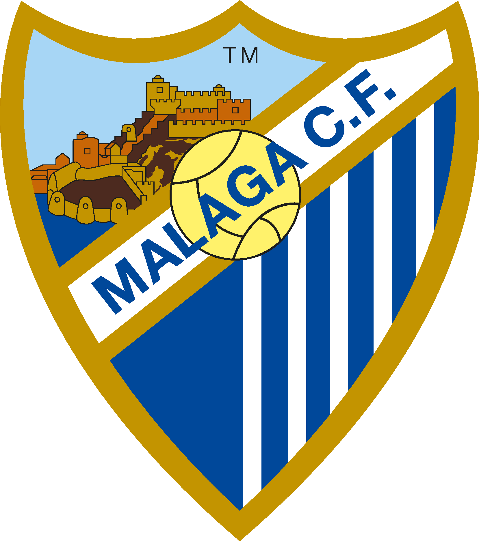 Mаlaga CF Logo Vector Logo